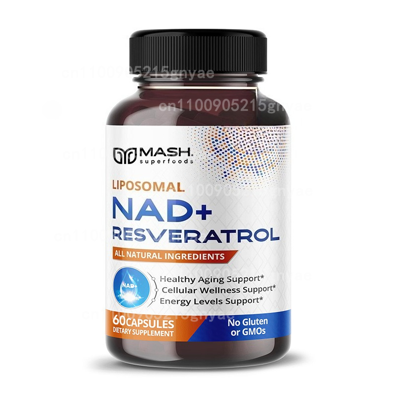 Resveratrol Capsule Anti Aging - Integratore NAD+ da 900 mg: Nicotinamide