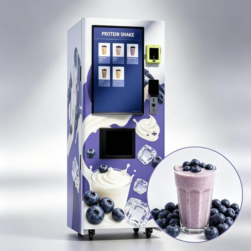 Nutrition Fitness Gym - Distributore Automatico Intelligente di Frullati Proteici,