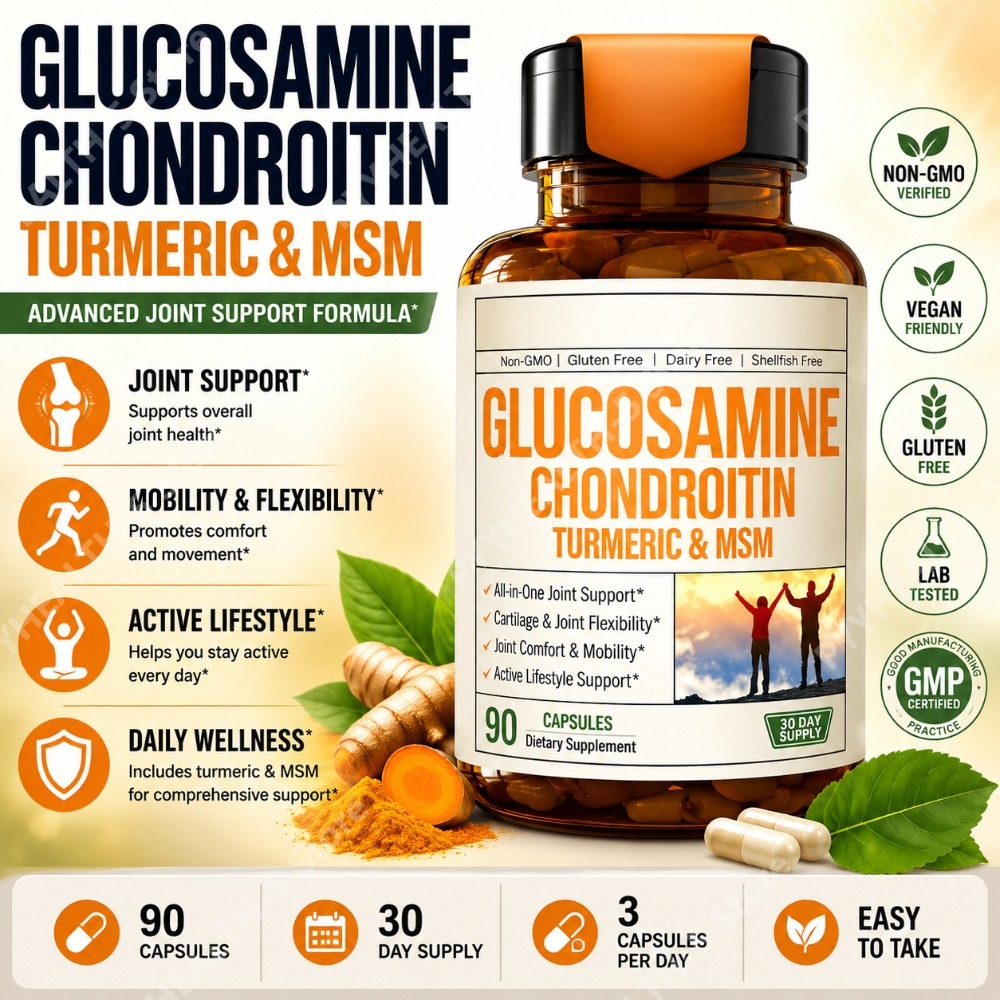 Glucosamine Chondroitin Joint - Capsule di Glucosamina, Condroitina e MSM