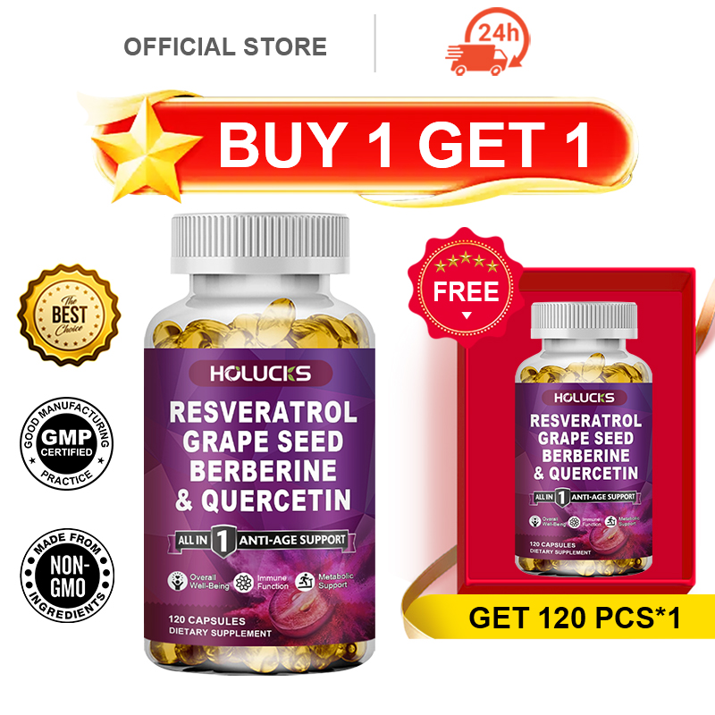 Resveratrol Capsule Anti Aging - Acquista 1 e Ricevi 1 Gratis!