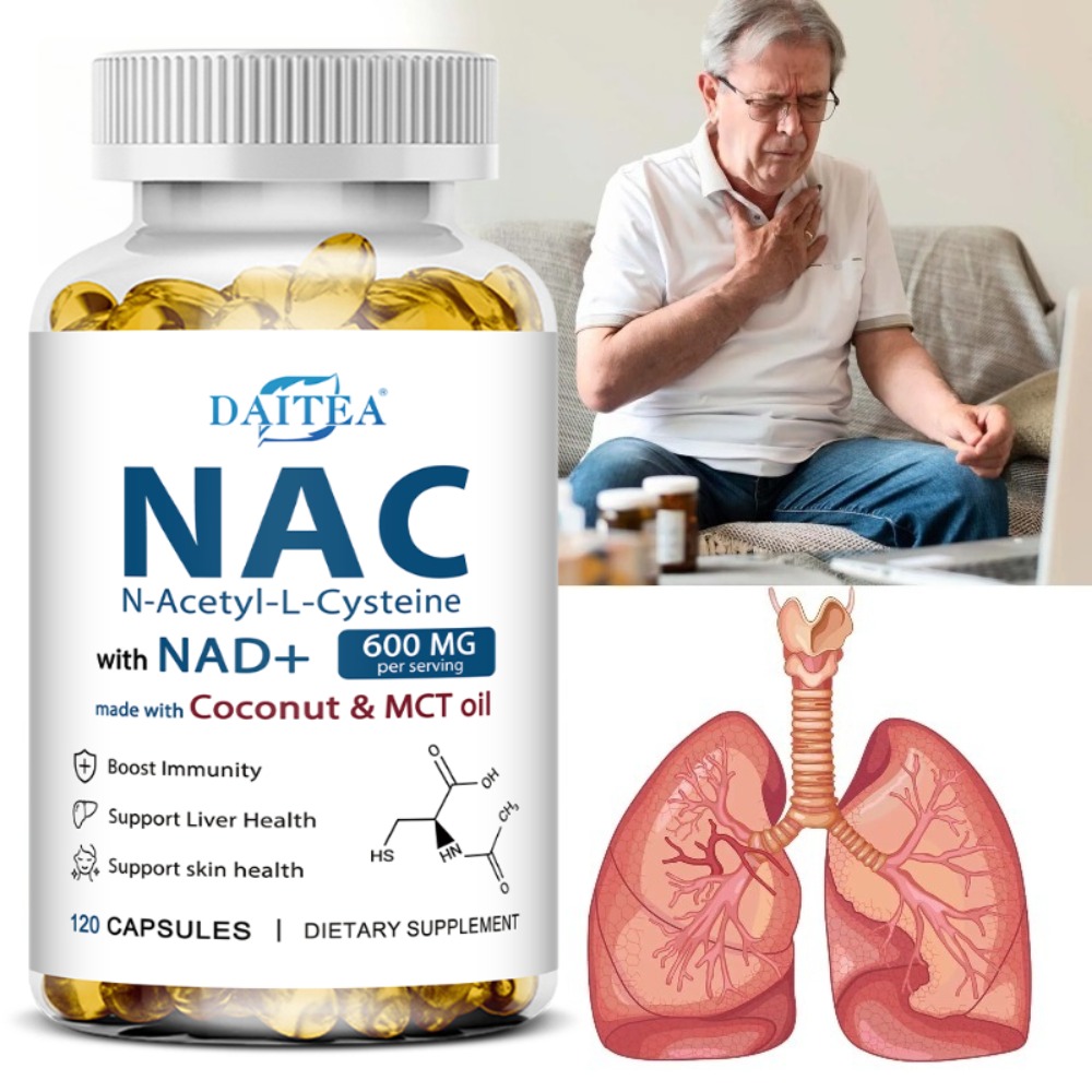 Mct Oil Coconut - Integratore NAC: Capsule di N-Acetil Cisteina