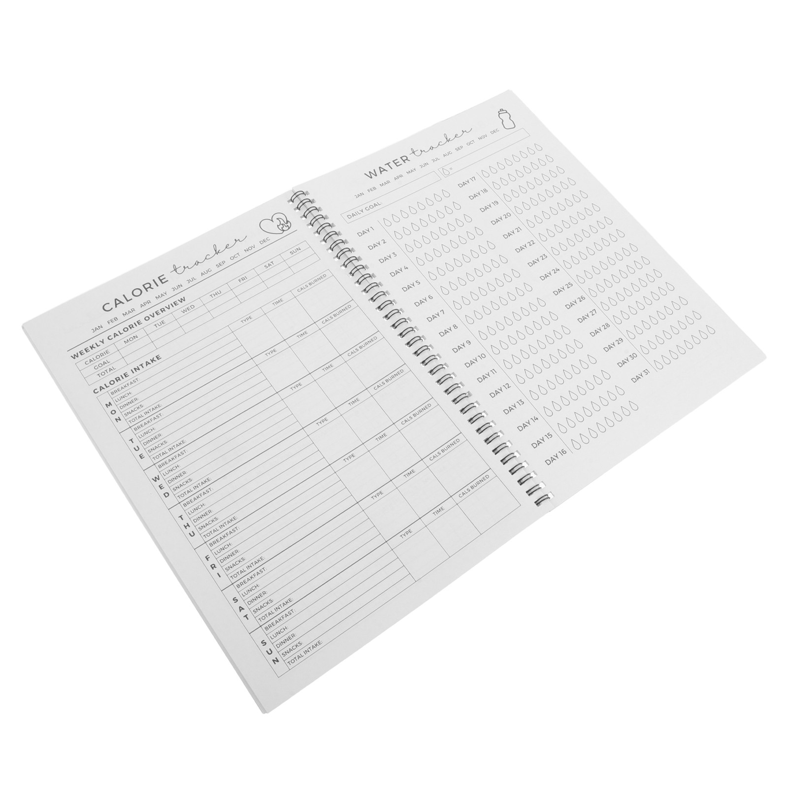 Nutrition Fitness Gym - Agenda Fitness, Diario di Allenamento 11.7x8.5,