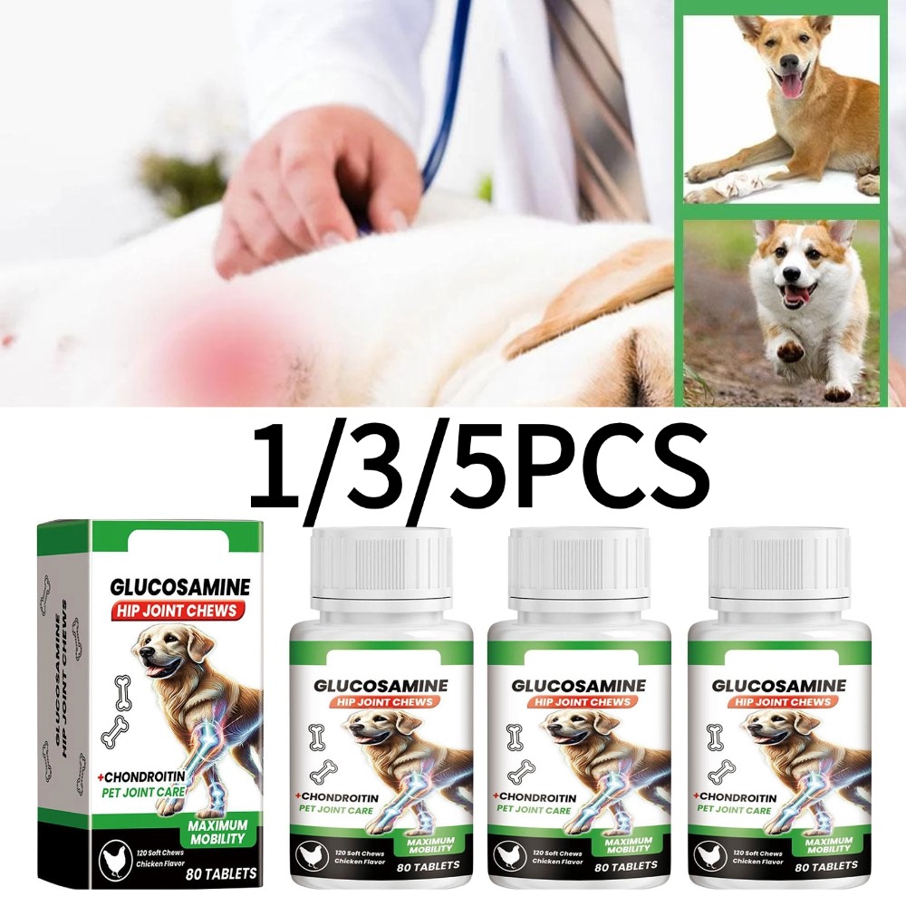Glucosamine Chondroitin Joint - 80 Compresse per il Supporto Articolare