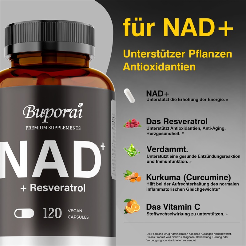Integratori NAD+ - Anti-invecc - Resveratrol Capsule Anti Aging recensione e prezzo