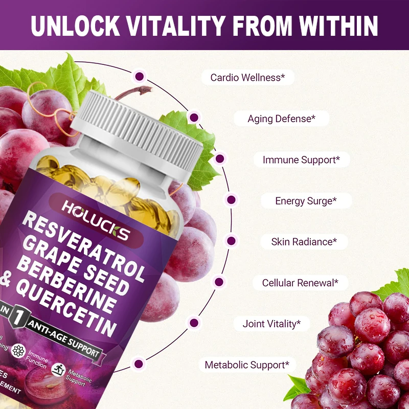 Acquista 1 e Ricevi 1 Gratis!  - Resveratrol Capsule Anti Aging recensione e prezzo