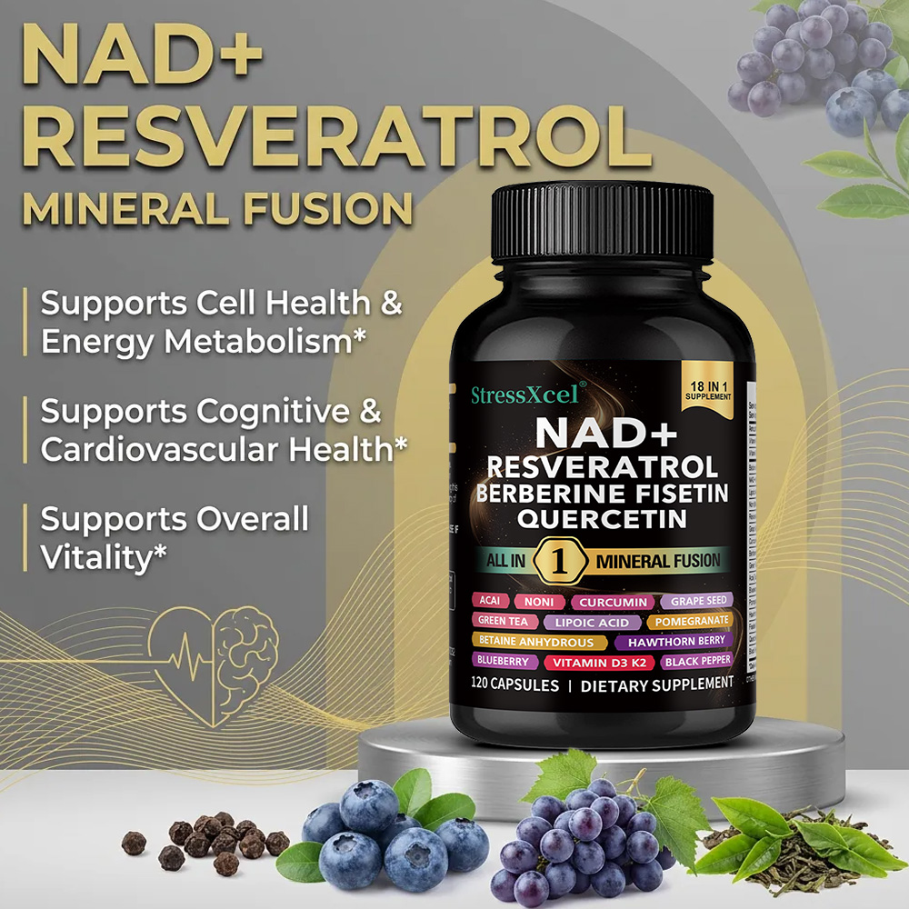 Integratore NAD+ con Resveratr - Resveratrol Capsule Anti Aging recensione e prezzo