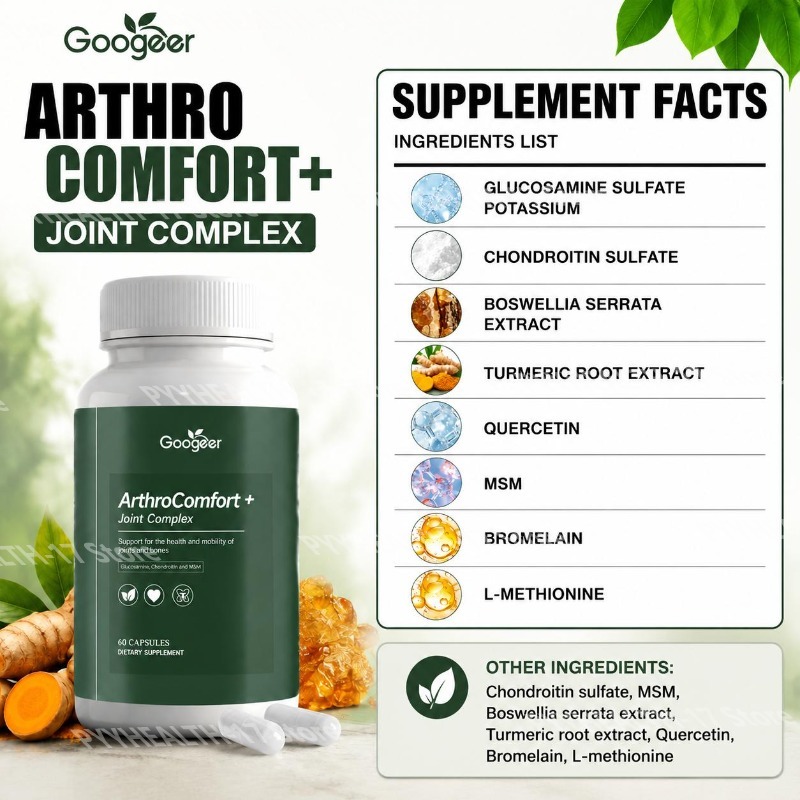 Googeer ArthroComfort+ Capsule - Glucosamine Chondroitin Joint recensione e prezzo
