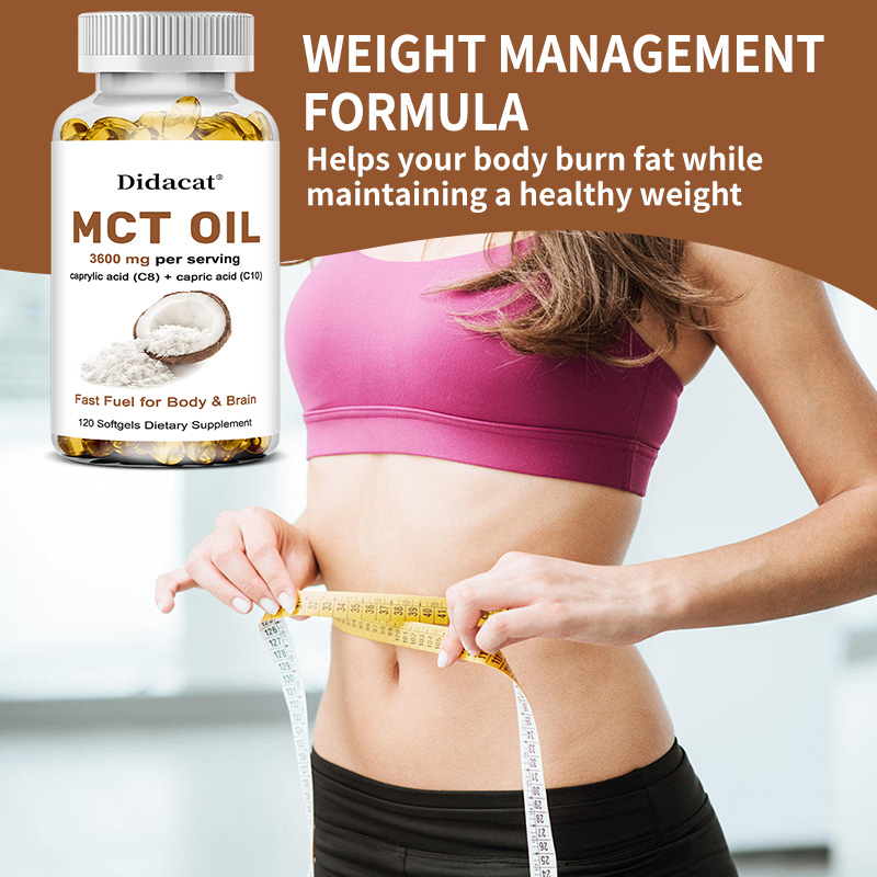 MCT Oil 3600 mg C8 C10 Capsule - Mct Oil Coconut recensione e prezzo