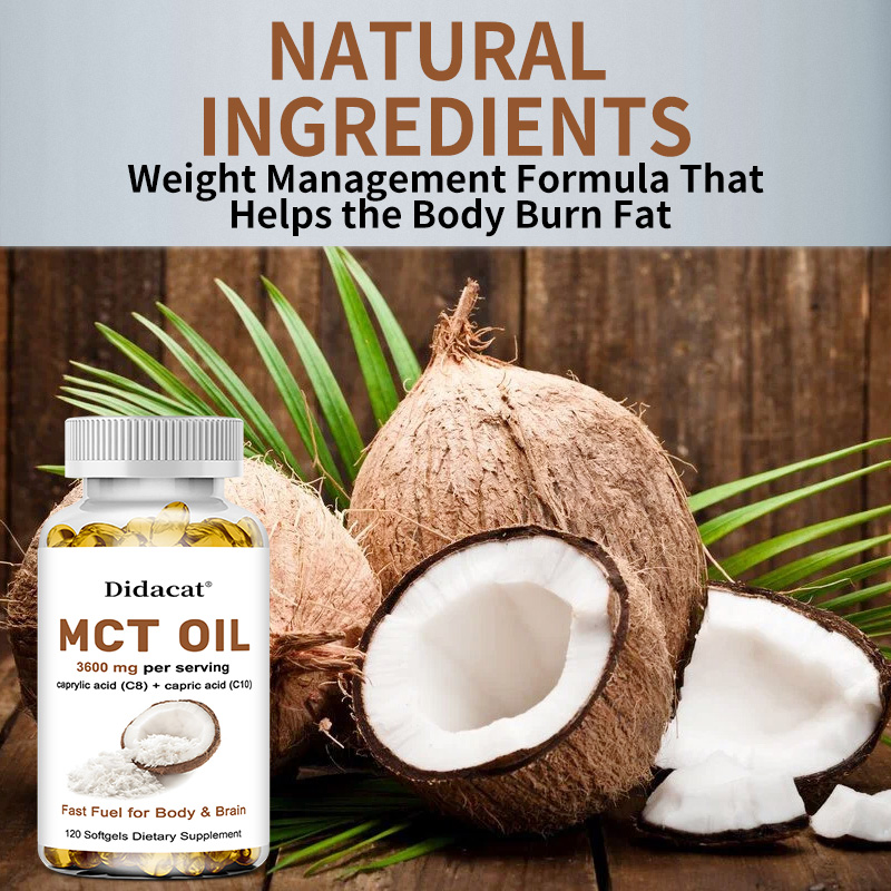 MCT Oil 3600 mg C8 C10 Capsule - Mct Oil Coconut recensione e prezzo