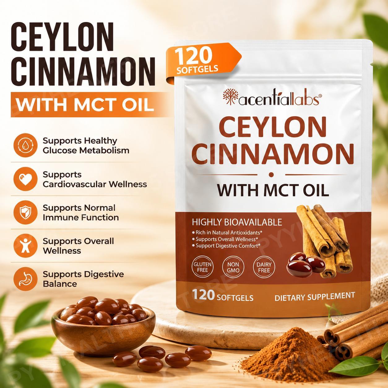Cannella del Ceylon con Olio M - Mct Oil Coconut recensione e prezzo