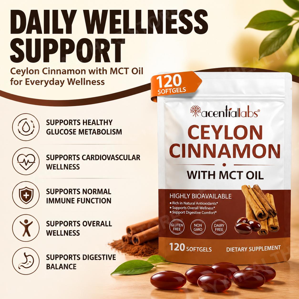 Cannella del Ceylon con Olio M - Mct Oil Coconut recensione e prezzo
