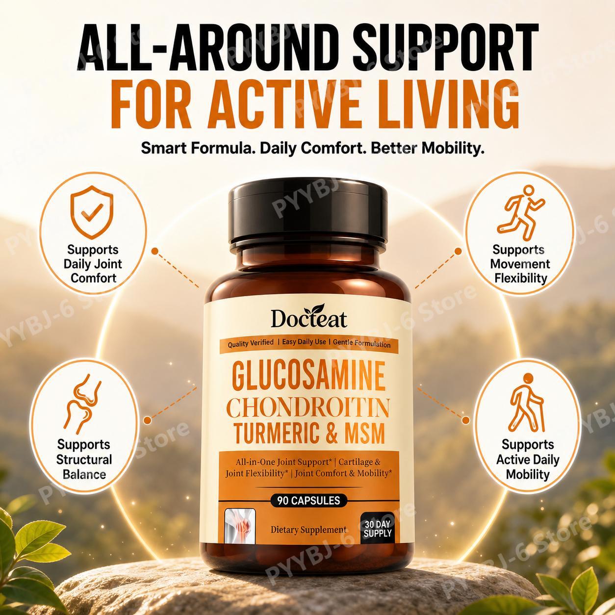 Docteat Glucosamina Condroitin - Glucosamine Chondroitin Joint recensione e prezzo
